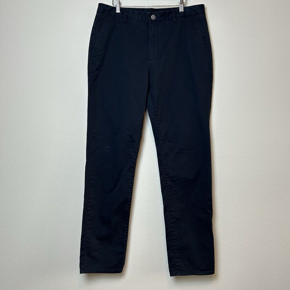 Bonobos Pants Mens 35x34 Navy Chino Slim Golf Preppy Academia Classic Casual